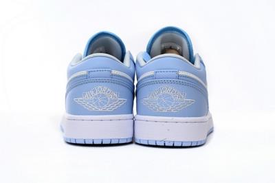 wholesale quality air jordan 1 travis scott x air jordan 1 low white blue