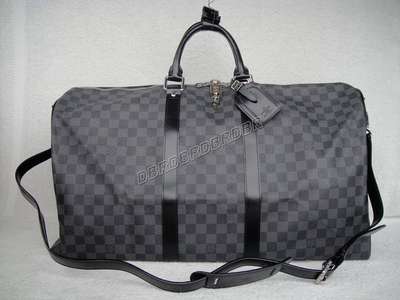 Discount Louis Vuitton Handbags Damier Graphite Canvas N41413 black Wholesale