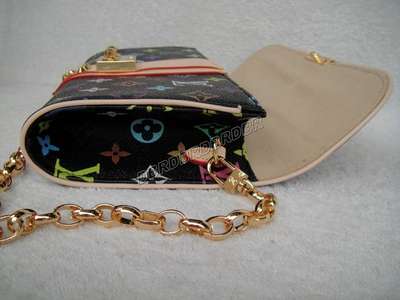 discount louis vuitton handbags monogram multicolore m45640 black wholesale