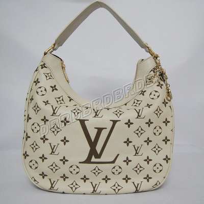 discount louis vuitton handbags leather m3036 beige white wholesale