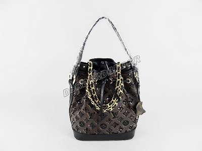 Discount Louis Vuitton Handbags Monogram Eclipse M97021 black Wholesale