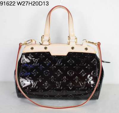 Discount Louis Vuitton Handbags Monogram Vernis M91622 Coffee Wholesale