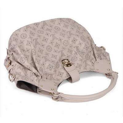 discount louis vuitton handbags monogram mahina m95548 beige white wholesale