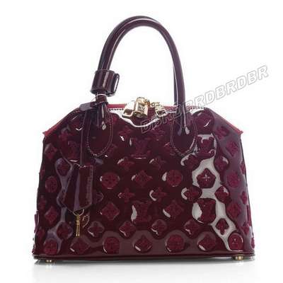 Discount Louis Vuitton Handbags Monogram Vernis M91873 red Wholesale