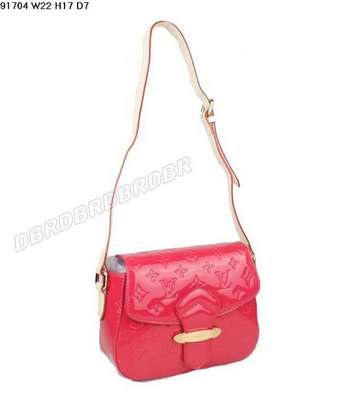 Discount Louis Vuitton Handbags Monogram Vernis 91704 Moneygram red Wholesale