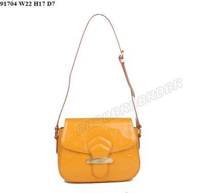 Discount Louis Vuitton Handbags Monogram Vernis 91704 yellow Wholesale