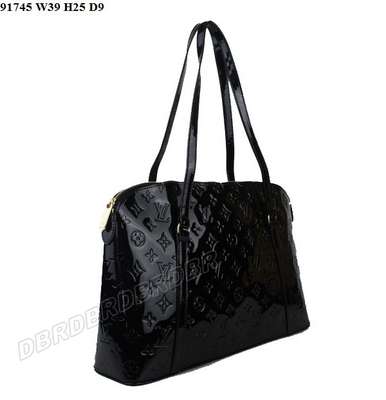 discount louis vuitton handbags monogram vernis 91745 black wholesale